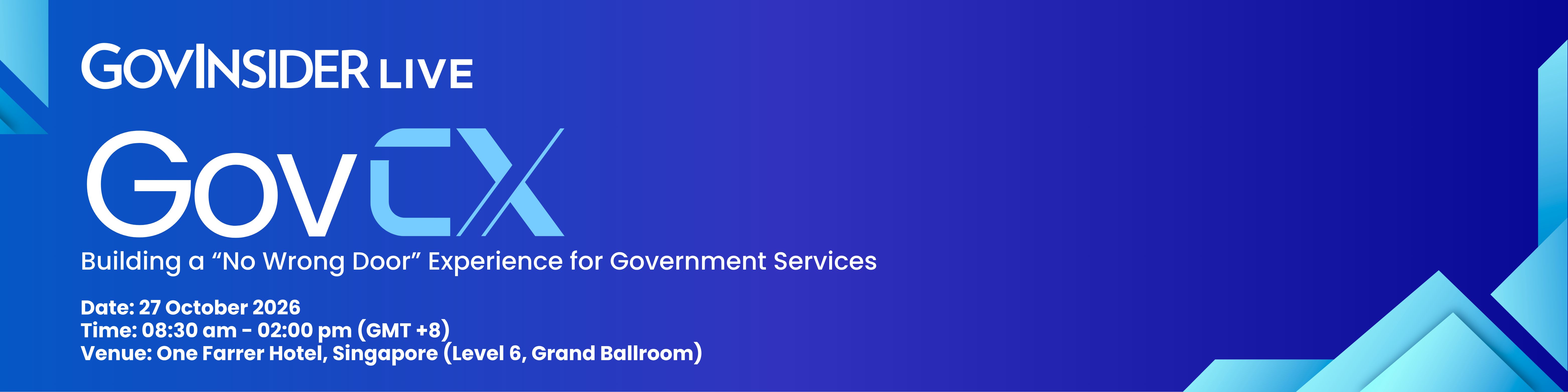 event banner for GovCX Day 2026